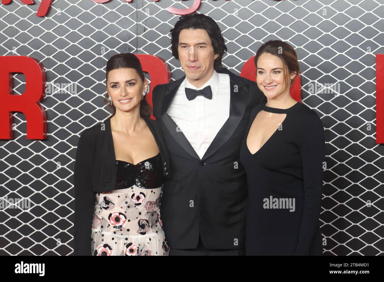 Penelope Cruz, Adam Driver And Shailene Woodley, Ferrari Sky Premiere ...