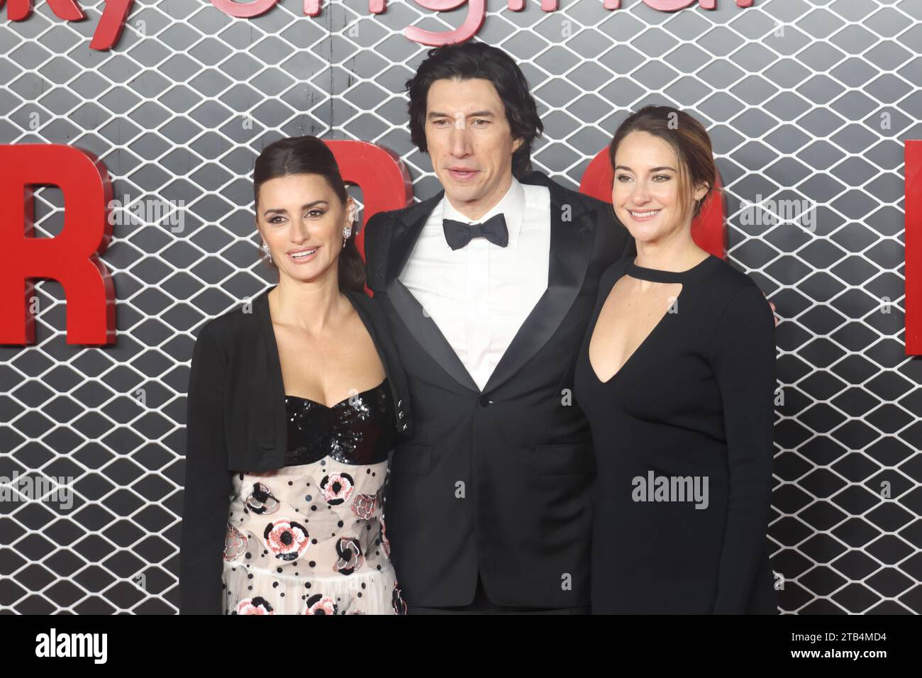 Penelope Cruz, Adam Driver and Shailene Woodley, Ferrari Sky Premiere
