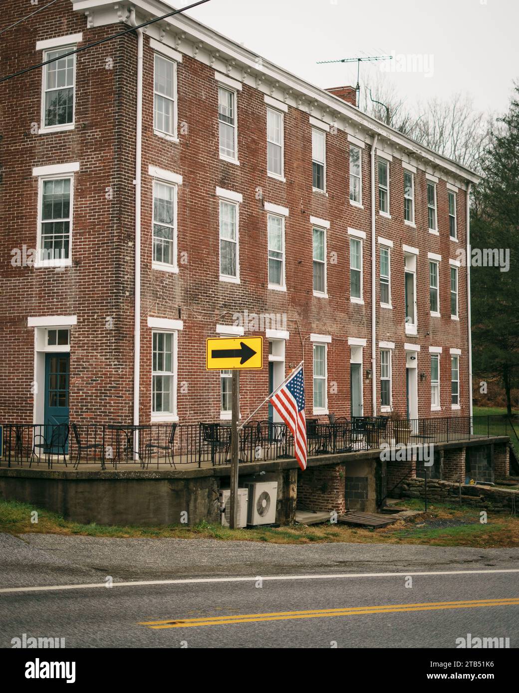 The Monkton Hotel, in Monkton, Maryland Stock Photo Alamy