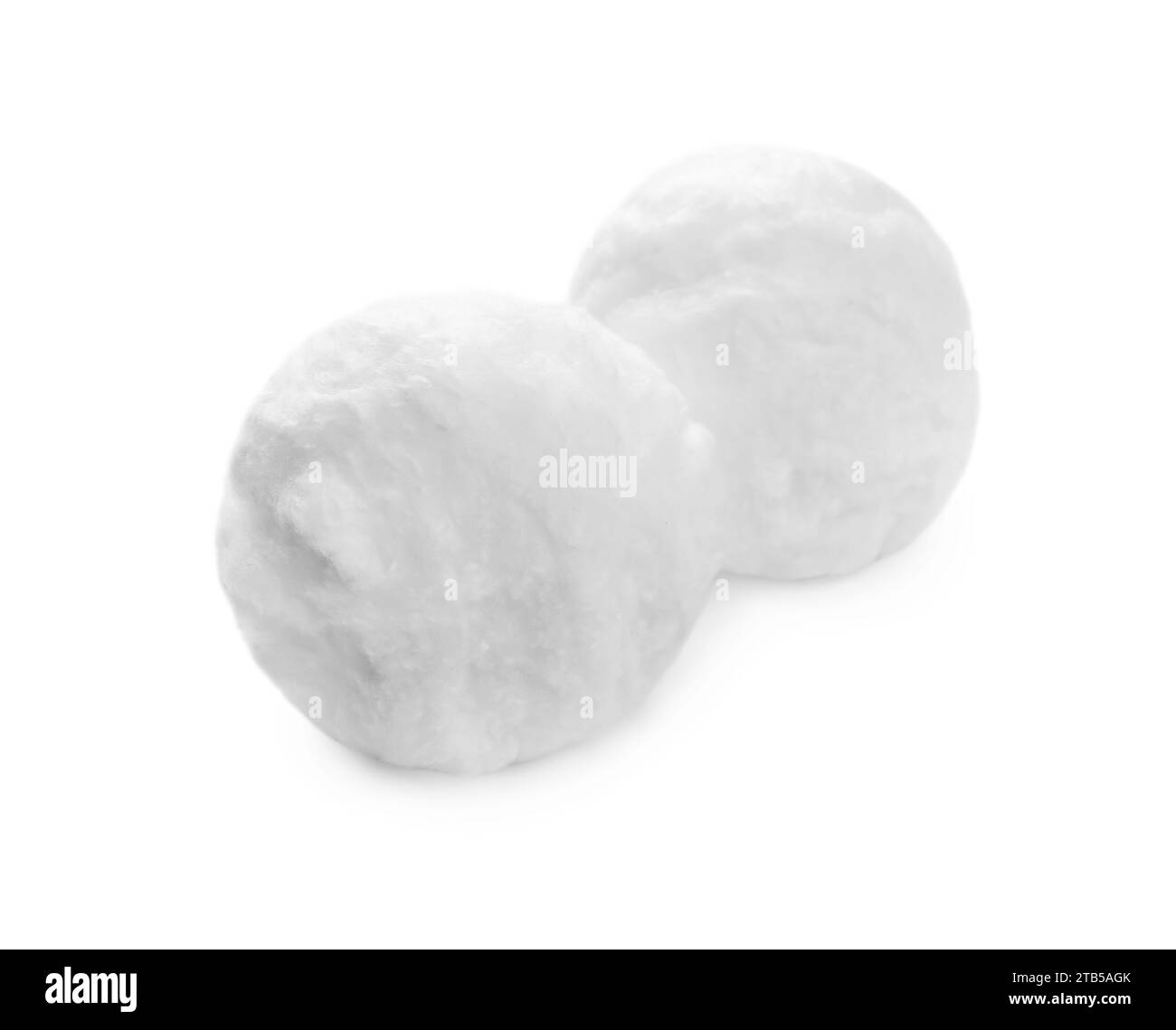 Balls of clean cotton wool isolated on white Stock Photo Alamy