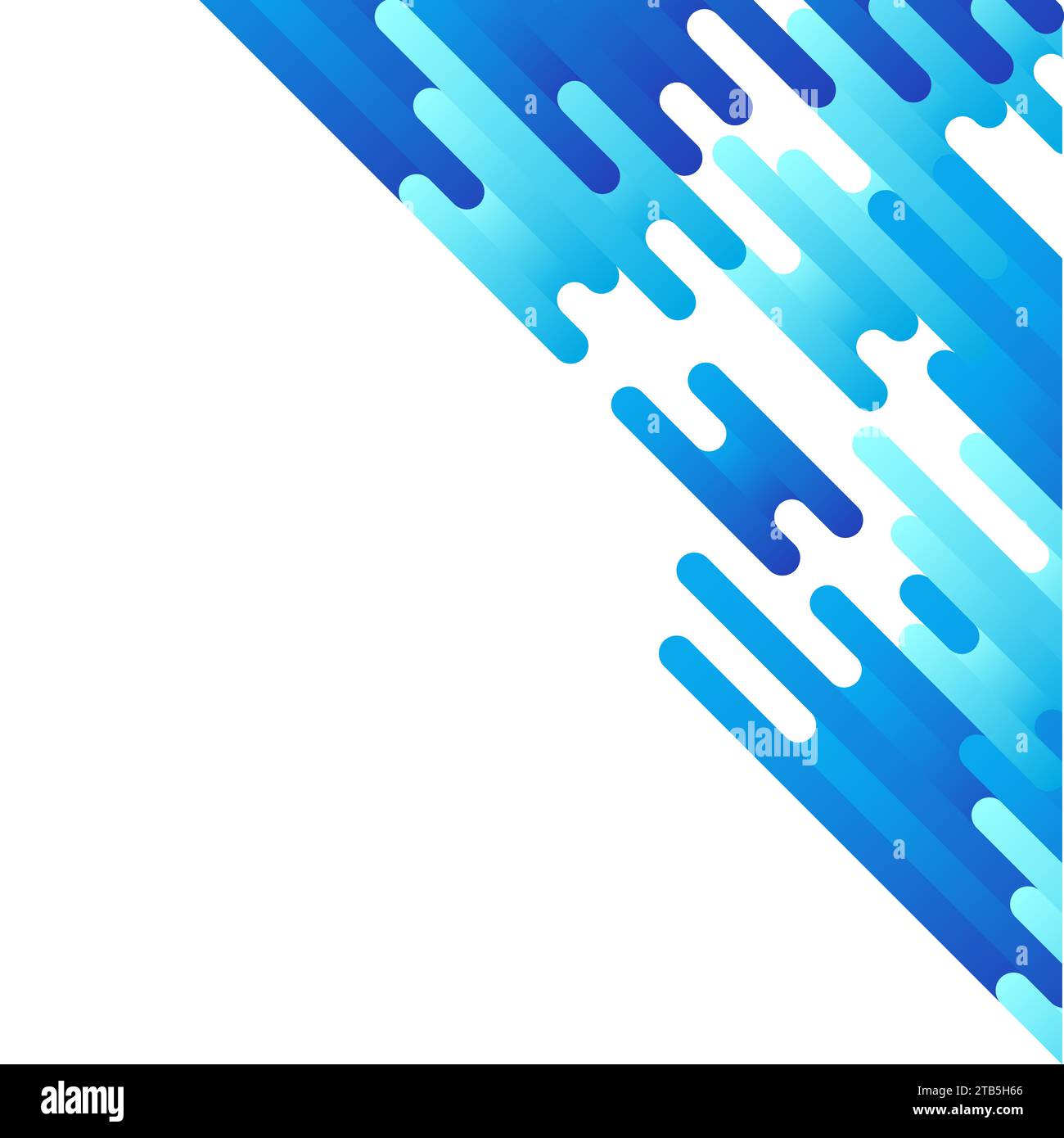 Rounded lines shapes in diagonal rhythm dynamic composition. Geometric Rounded Shape Background. Stock Vector