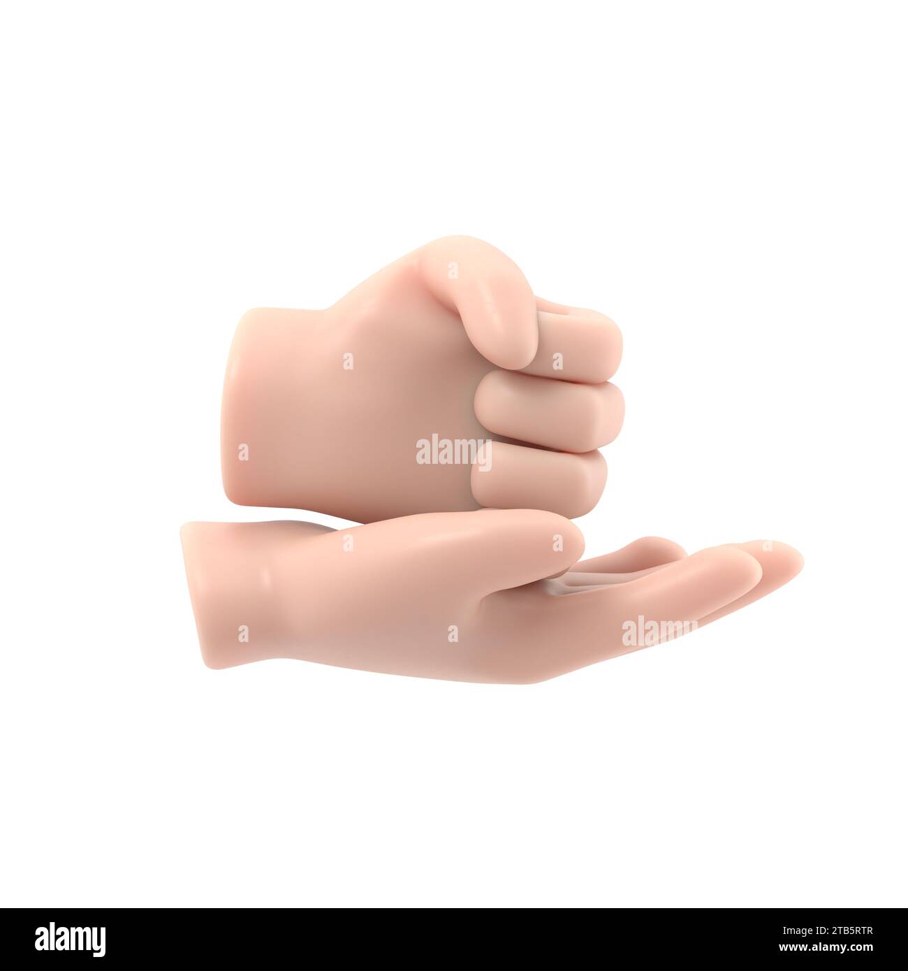 Asl symbol Cut Out Stock Images & Pictures - Alamy