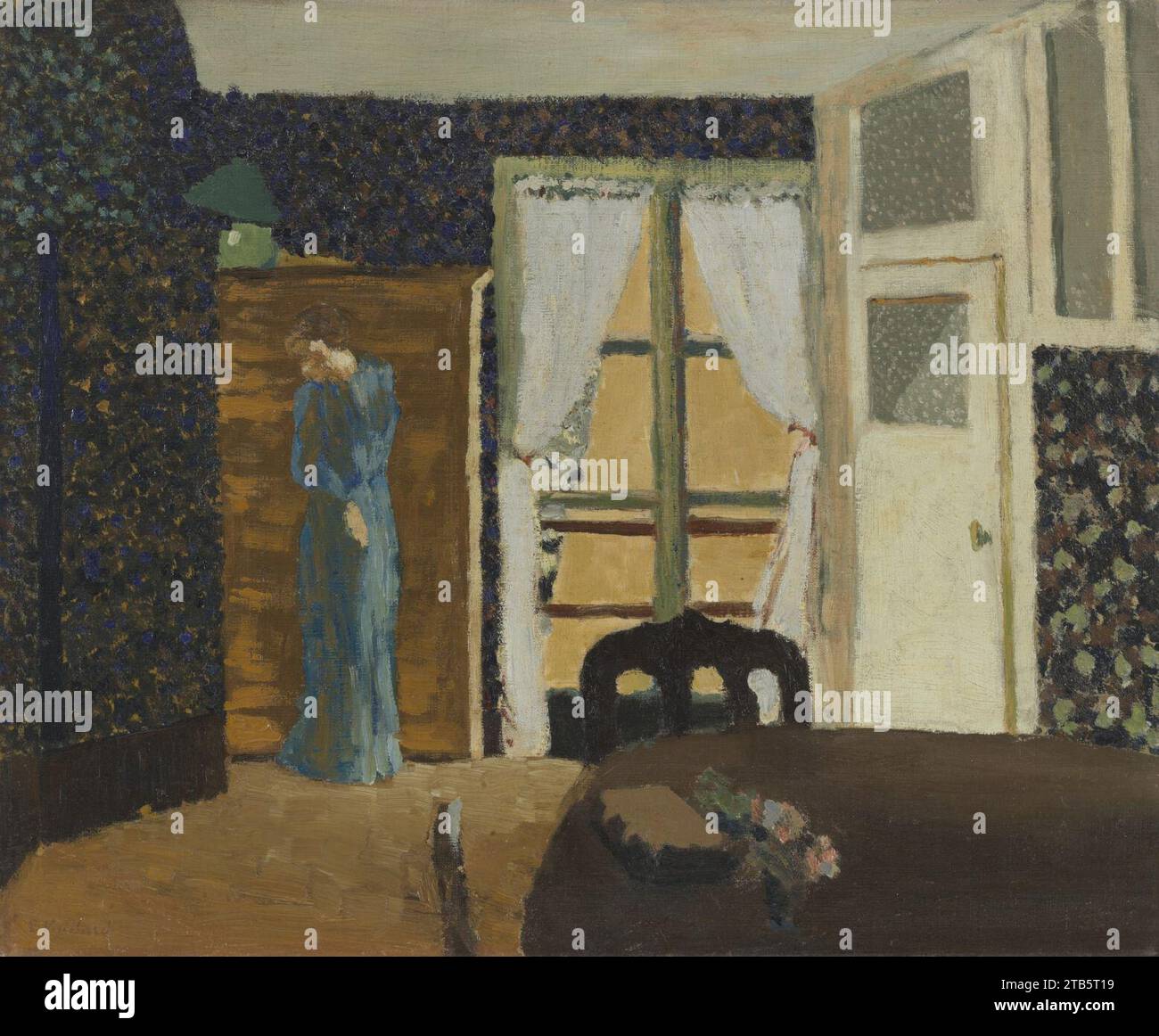 Vuillard - The Window 1894 Stock Photo - Alamy
