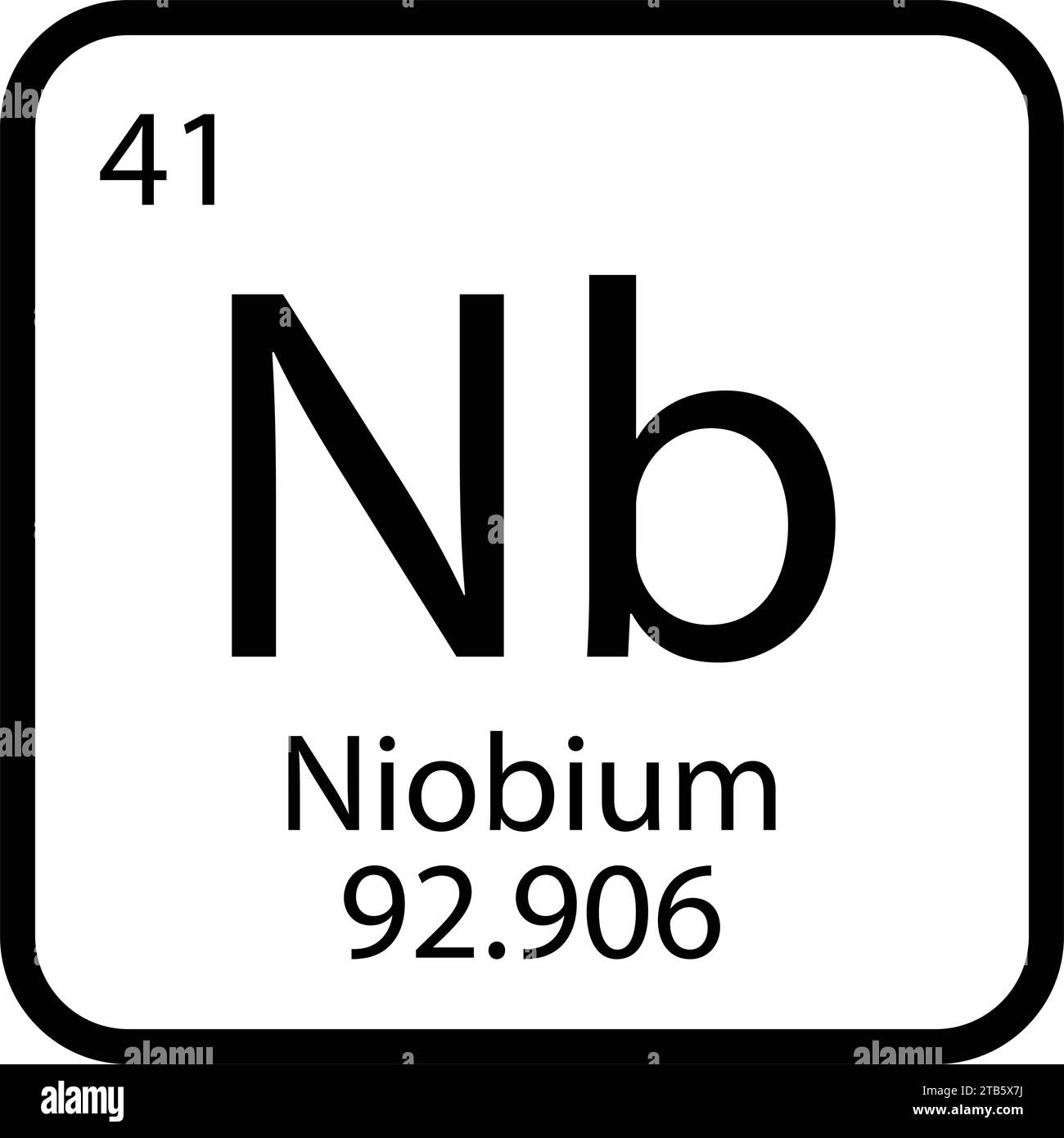 Niobium atom hi res stock photography and images Alamy