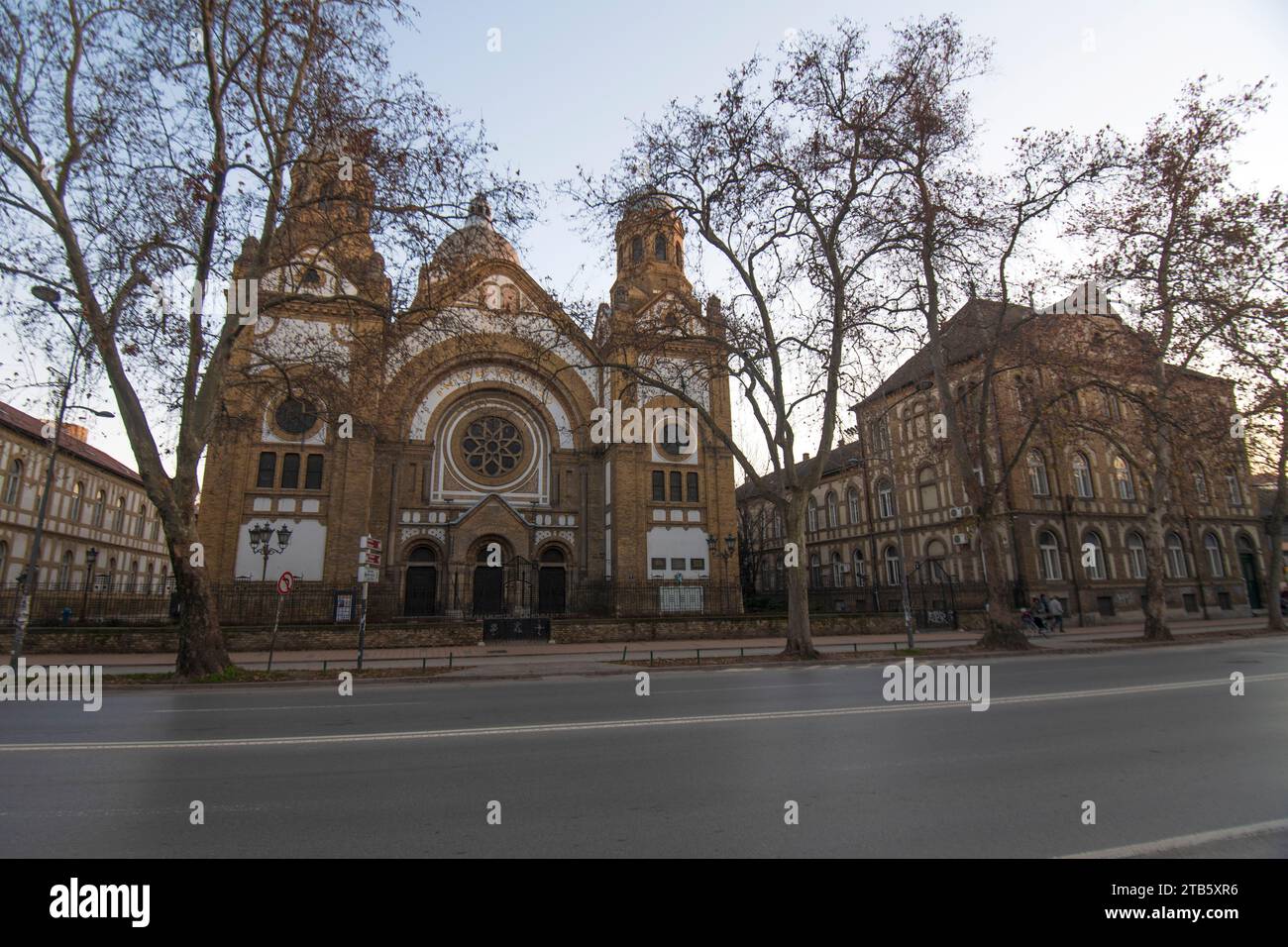 Novi Sad Synagogue. Serbia Stock Photo
