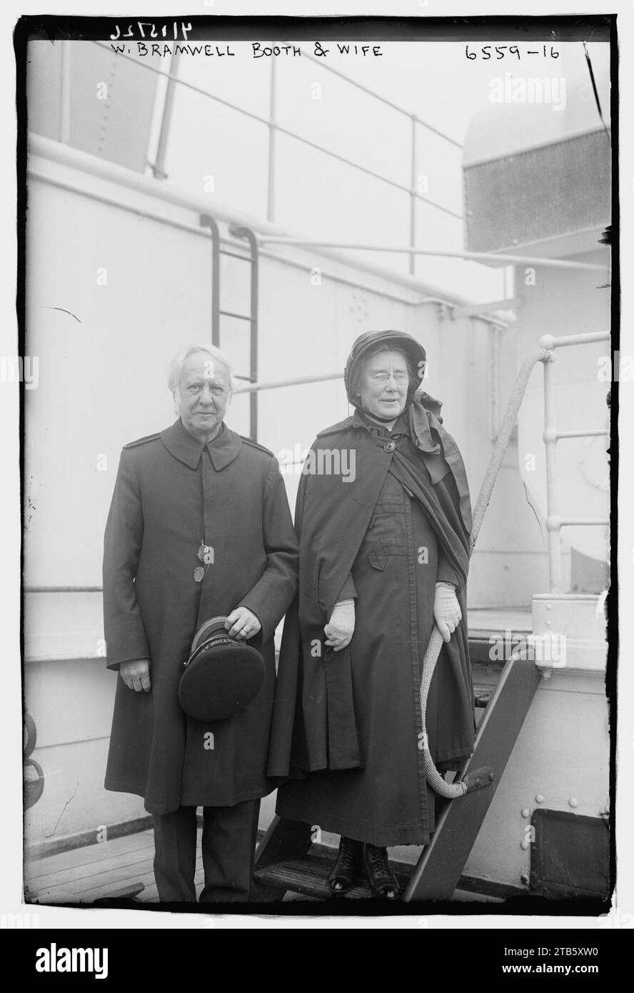W. Bramwell Booth & wife Stock Photo Alamy