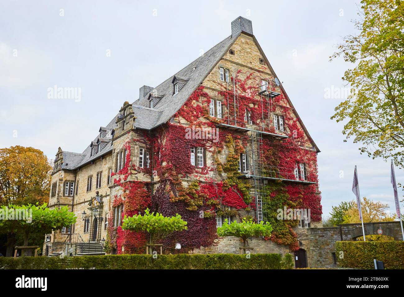 Erwitte, Stadtmitte, Ortsmitte, Impressionen Stock Photo