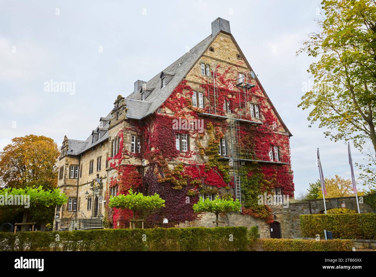 Erwitte, Stadtmitte, Ortsmitte, Impressionen Stock Photo