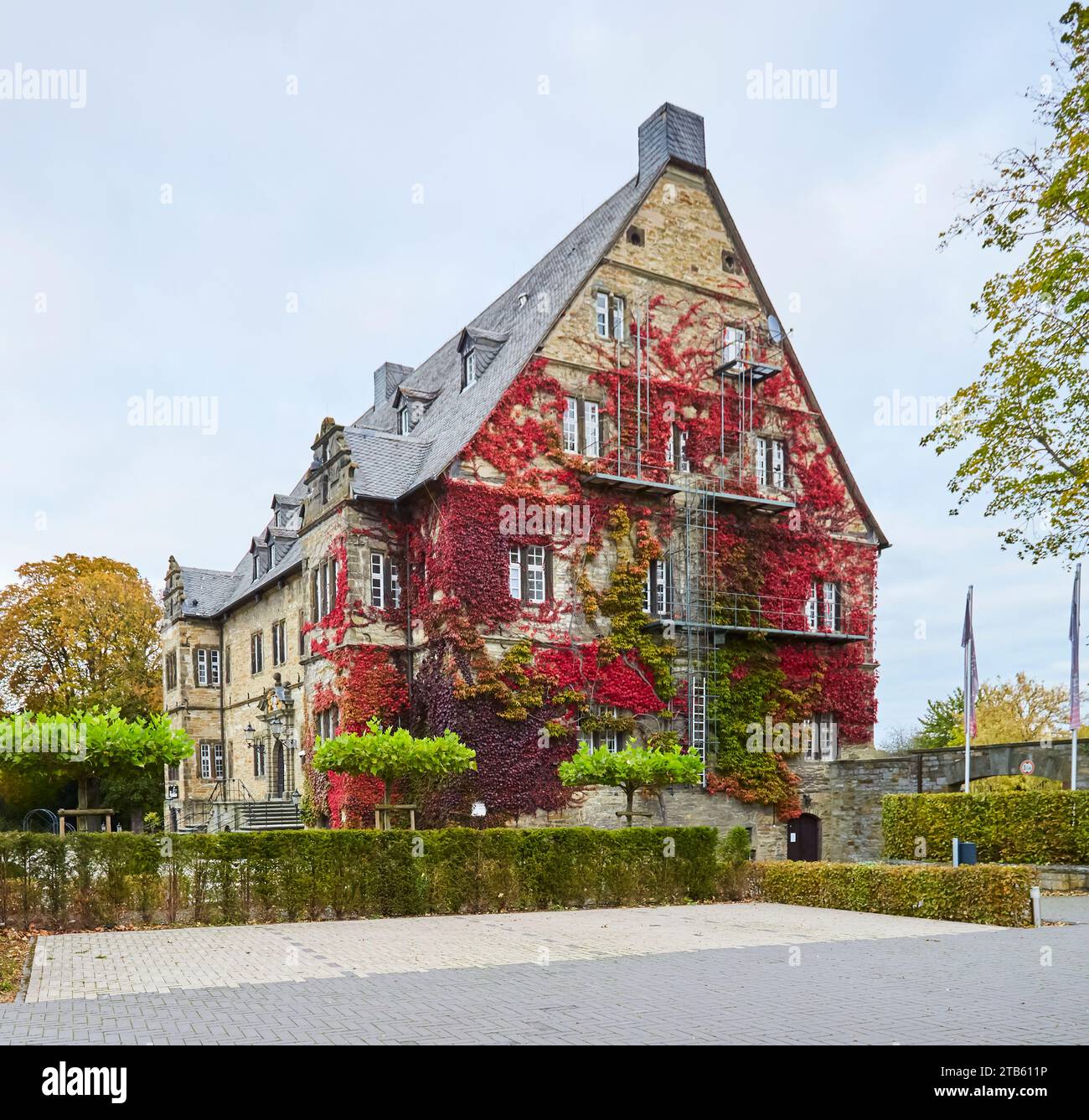 Erwitte, Stadtmitte, Ortsmitte, Impressionen Stock Photo