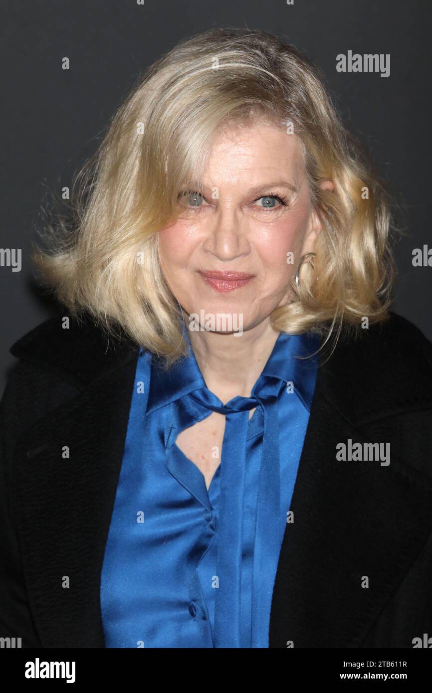 New York, New York, USA. 4th December 2023. Diane Sawyer attends a special screening of “Leave the World Behind” at the Plaza Hotel in New York. Credit: Greg Allen/Alamy Live News. Stock Photo