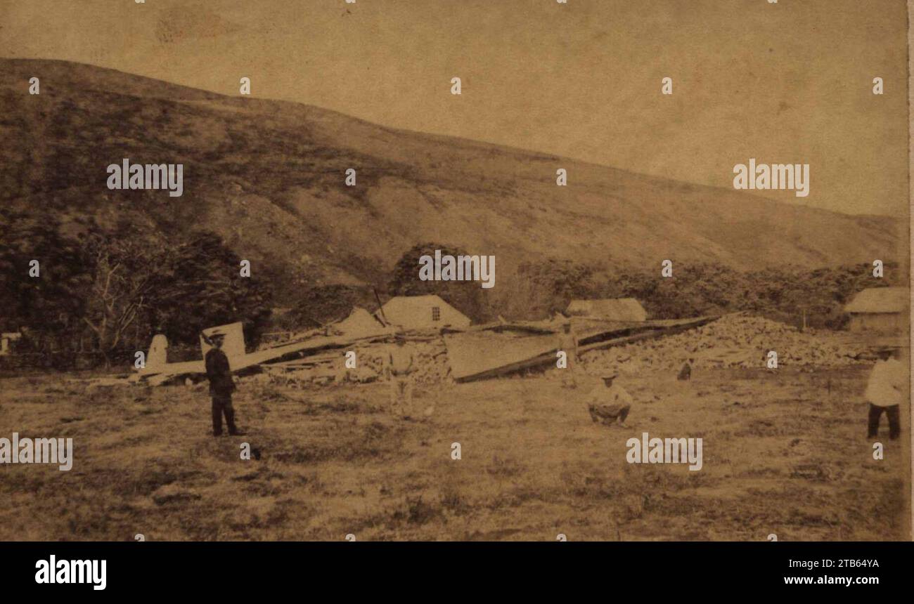 Hawaii earthquake 1868