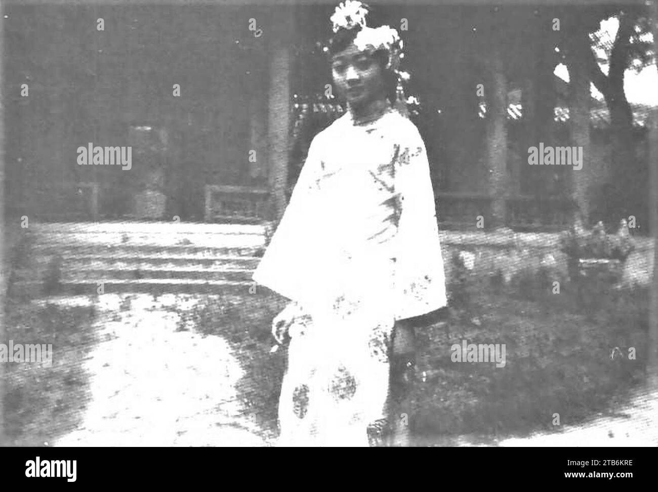 Wanrong Forbidden City 1920s Stock Photo - Alamy