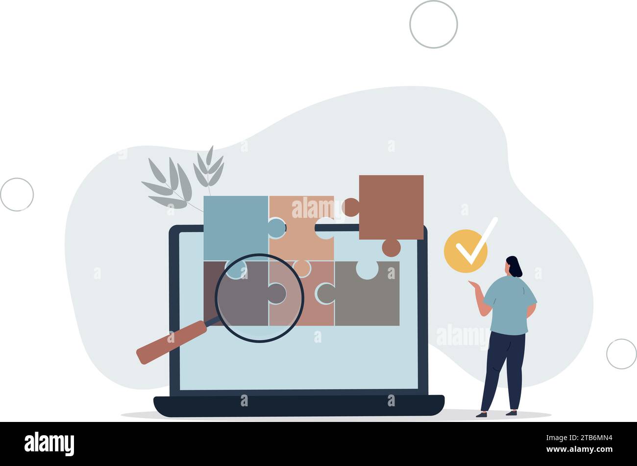 Daily puzzle Stock Vector Images - Alamy
