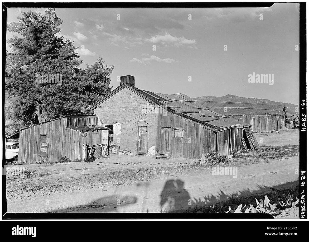 Warner's Ranch (WEST ELEVATION OF RANCH HOUSE Stock Photo - Alamy