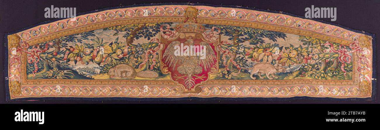 Wawel Arras - Above-window Hanging - Arms of Poland with Dormouse and ...