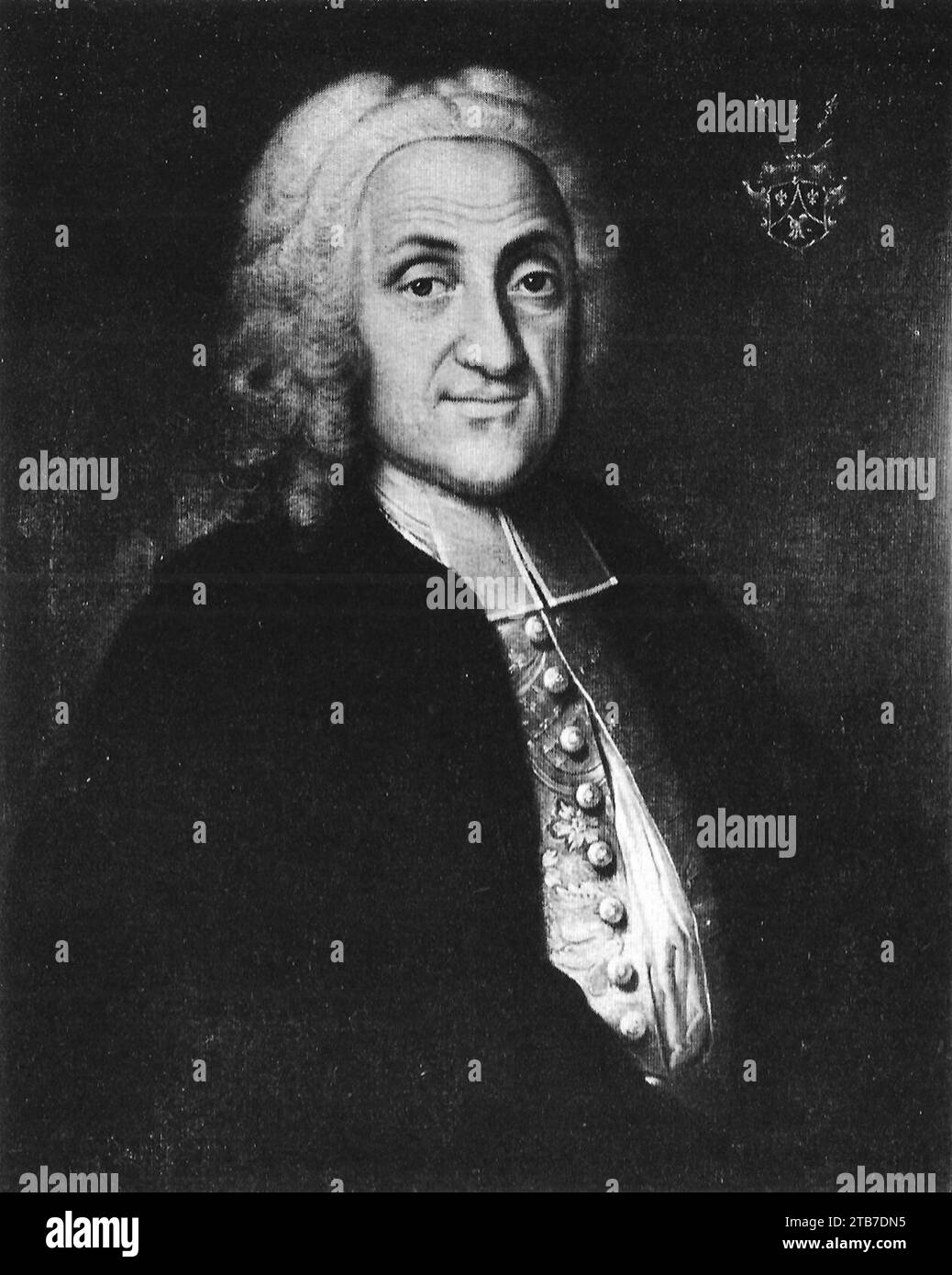 WD Majer - Wolfgang Georg Adam Schöpf 1739 (BHWi188). Stock Photo
