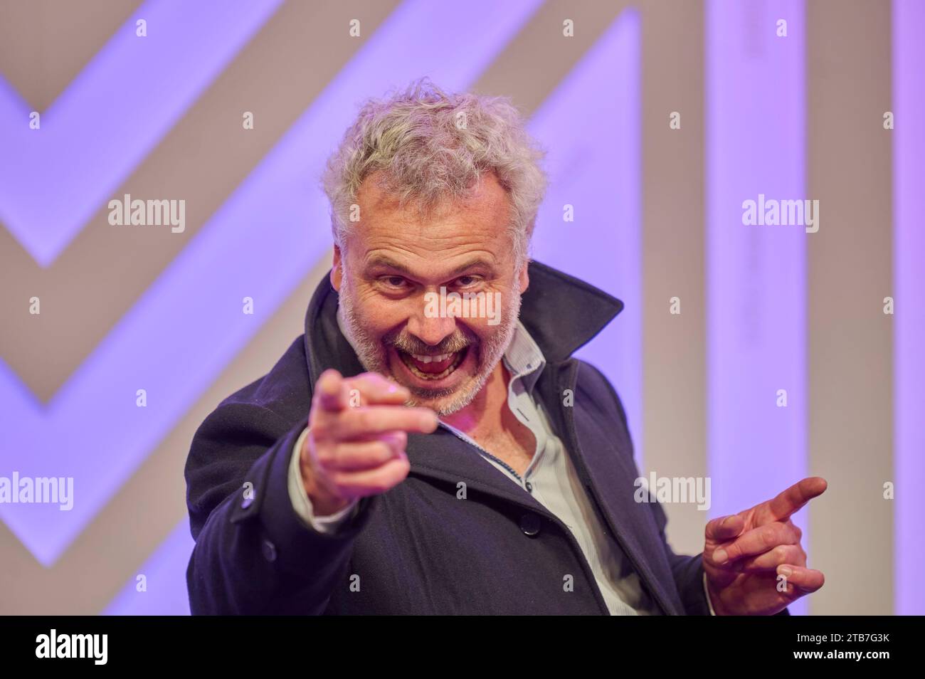 International TV Series Festival “Festival Series Mania” in Lille on March 18, 2023: Olivier Charasson Stock Photo
