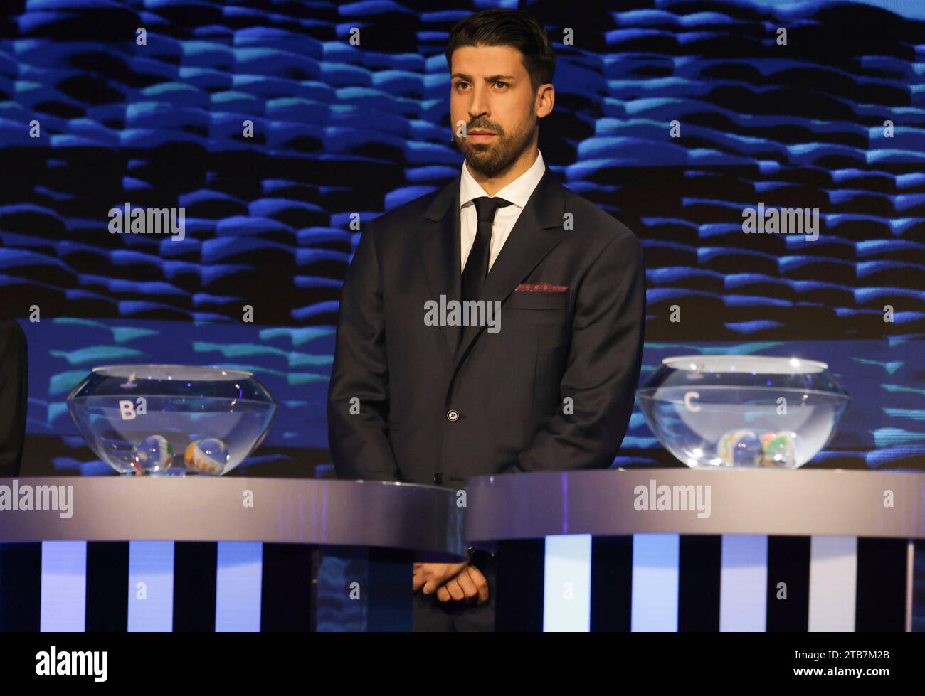 Uefa euro 2024 final tournament draw draw in hamburg group hires stock