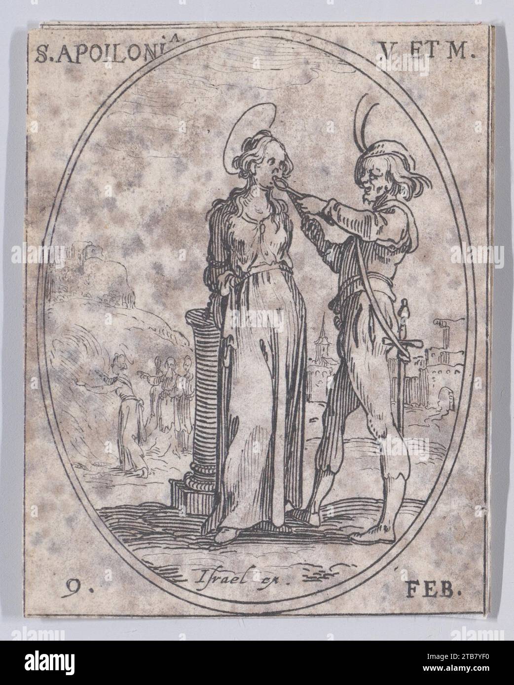 S. Apolline, vierge et martyre (St. Apollonia, Virgin and Martyr