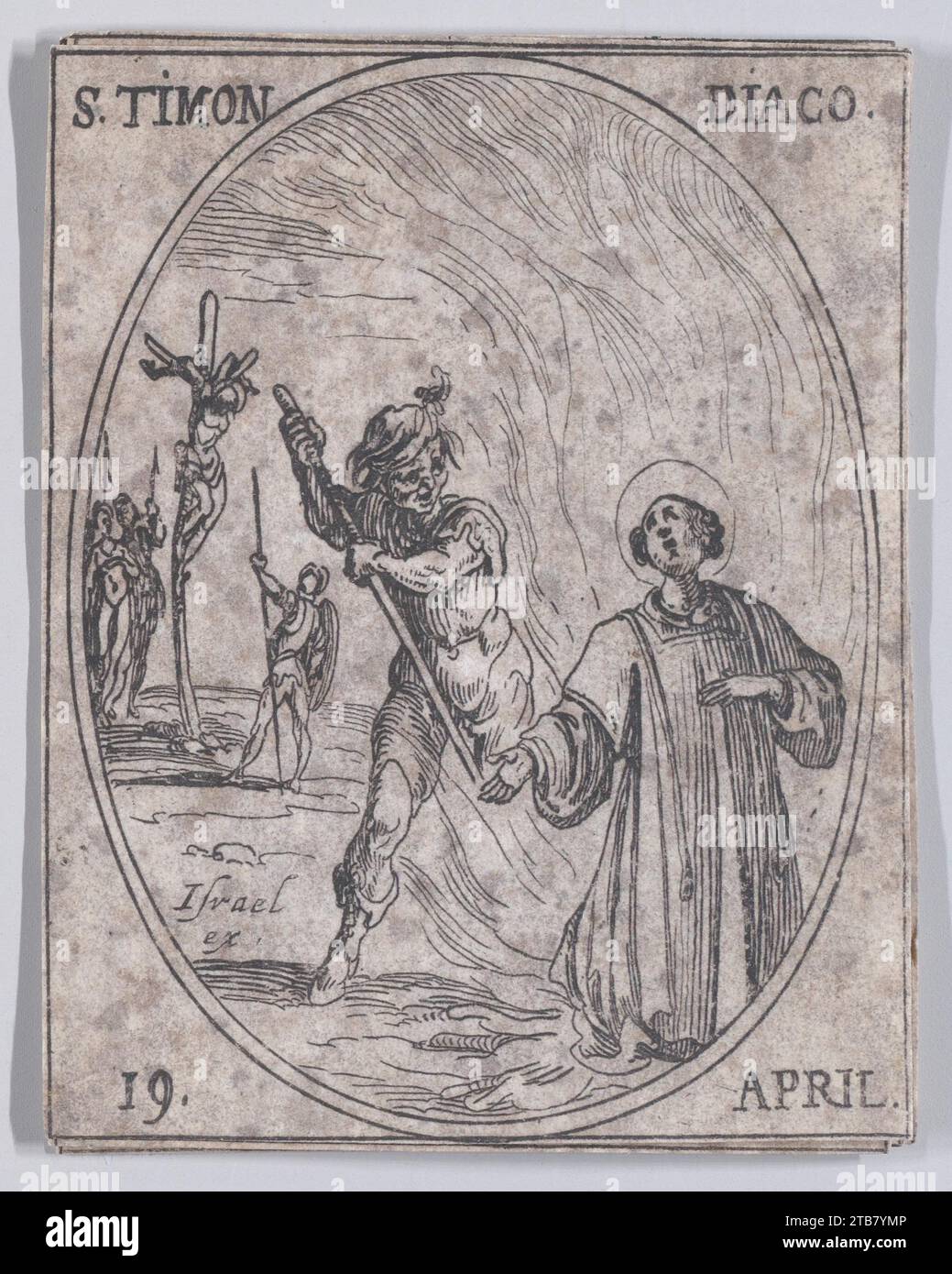St Timon S. Timon, diacre (St. Timon, Deacon), April 19th, from