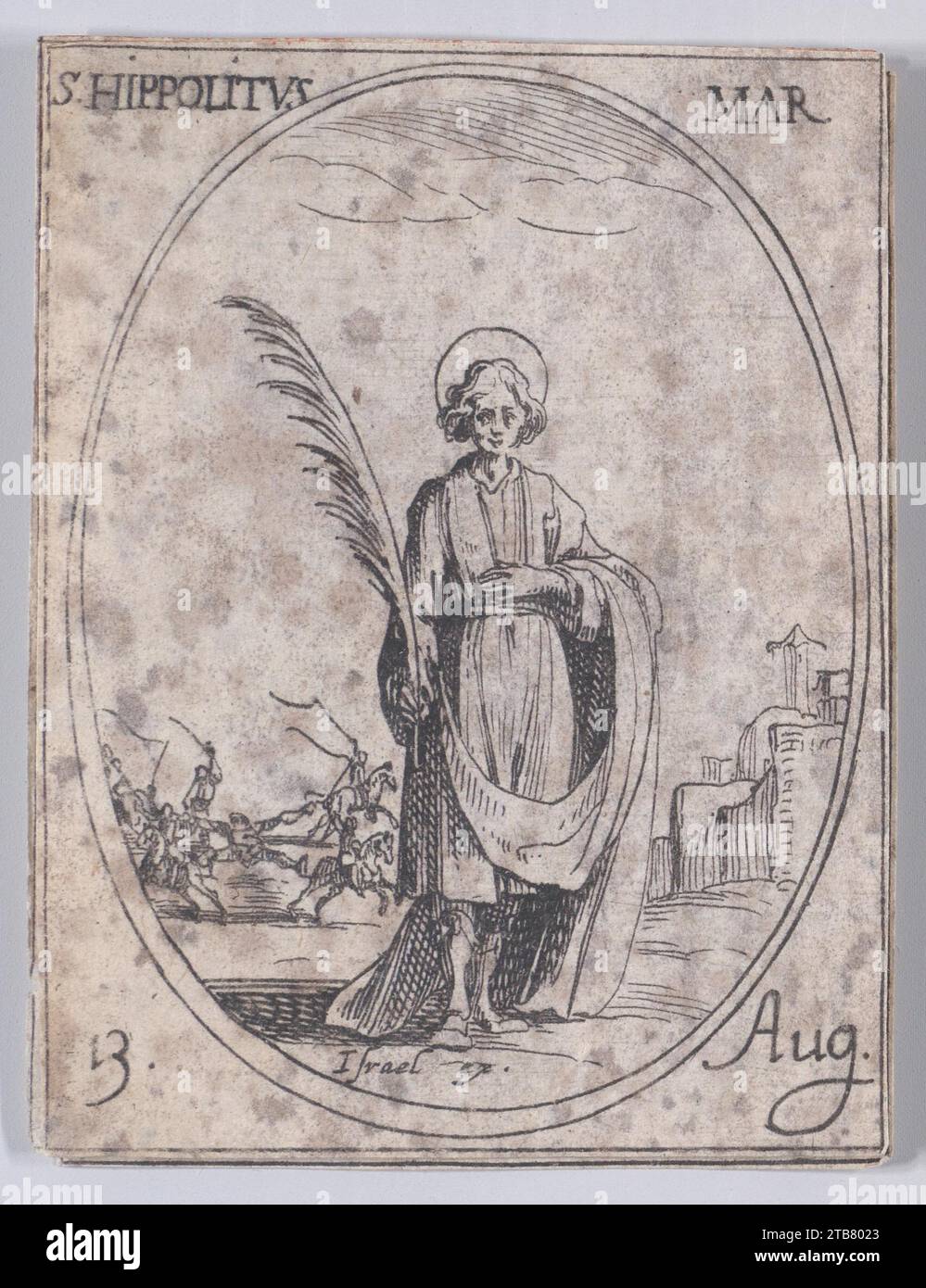 St. Hippolyte, martyr (St. Hippolytus, Martyr), August 13th, from "Les