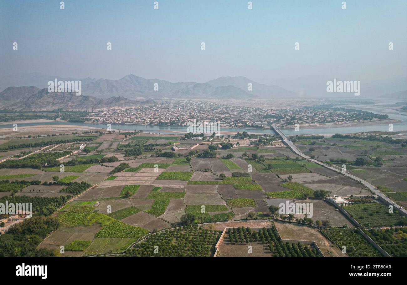 Landscape of rural village houses in Afghanistan made by Matt Stock ...