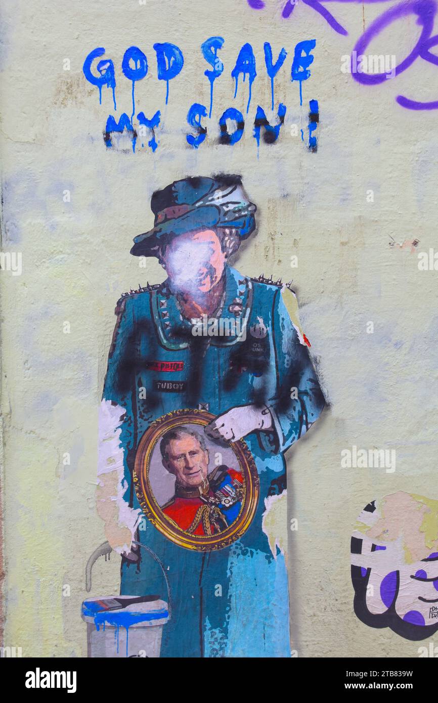 【インパクトアート】GOD SAVE THE REP＆SKULL QUEEN God Save the Queen