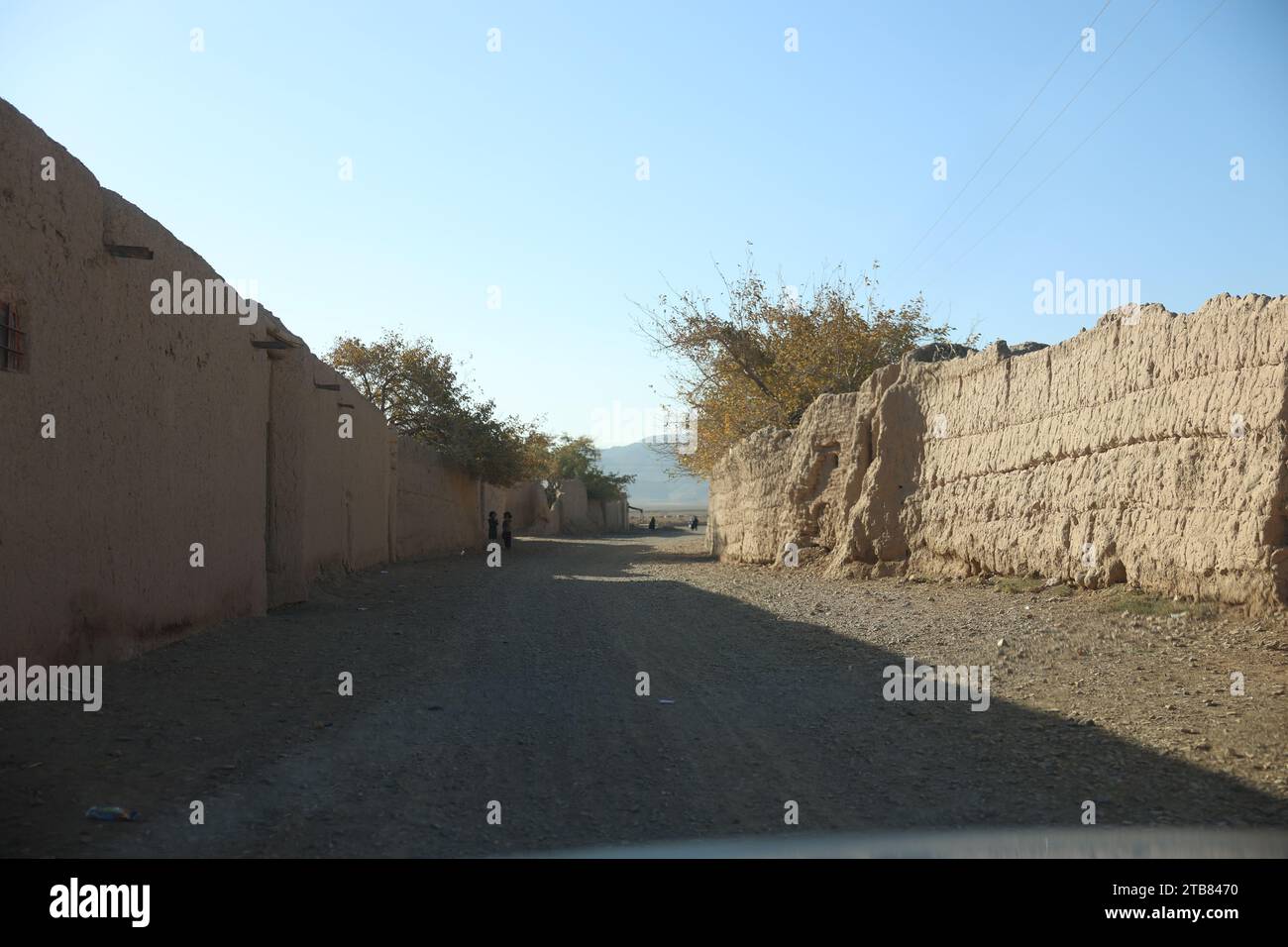 Landscape of rural village houses in Afghanistan made by Matt Stock ...