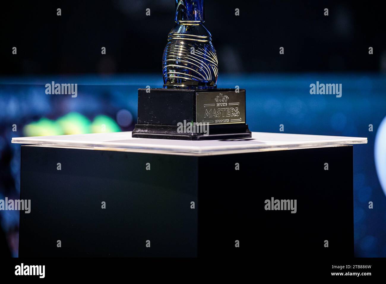 Espoo, Finland. 03rd Dec, 2023. trophy during Elisa Masters Espoo 2023