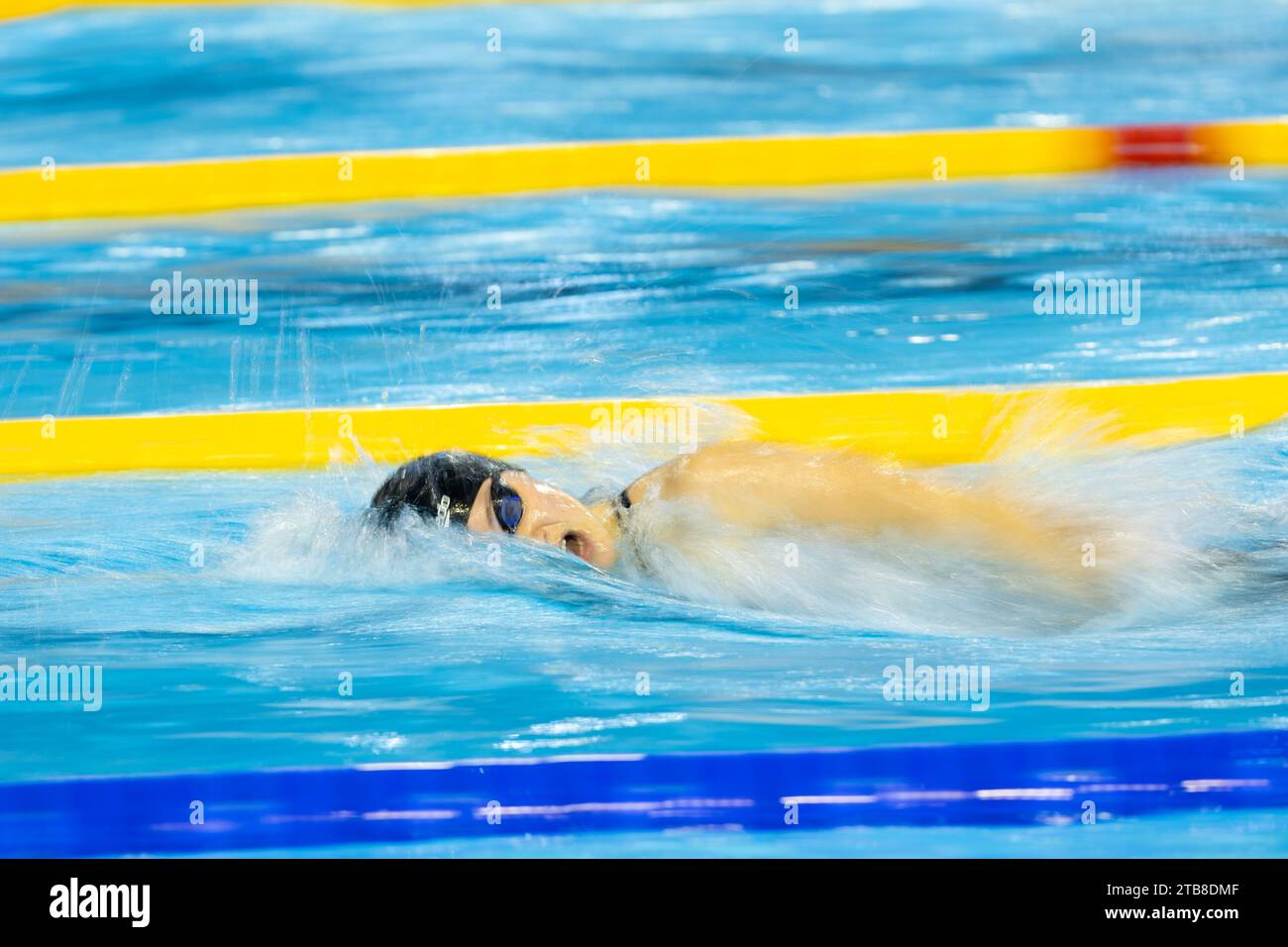 Dumont Sarah of Belgium at the LEN Short Course European Championships 2023 on December 5, 2023 in Otopeni, Romania - Photo Mihnea Tatu/Lightspeed Images/DPPI Credit: DPPI Media/Alamy Live News Stock Photo