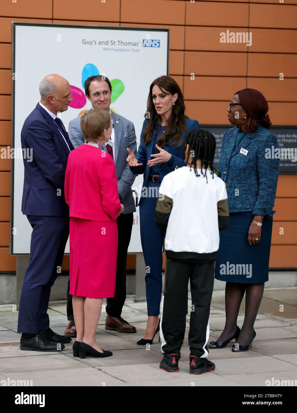 London, UK. 05th Dec, 2023.  05/12/2023. London, United Kingdom. Princess of Wales opens Evelina Children's Day Surgery Unit. The Princess of Wales, Patron of Evelina London, officially open's the new Children's Day Surgery Unit in London. Picture by Credit: andrew parsons/Alamy Live News Stock Photo