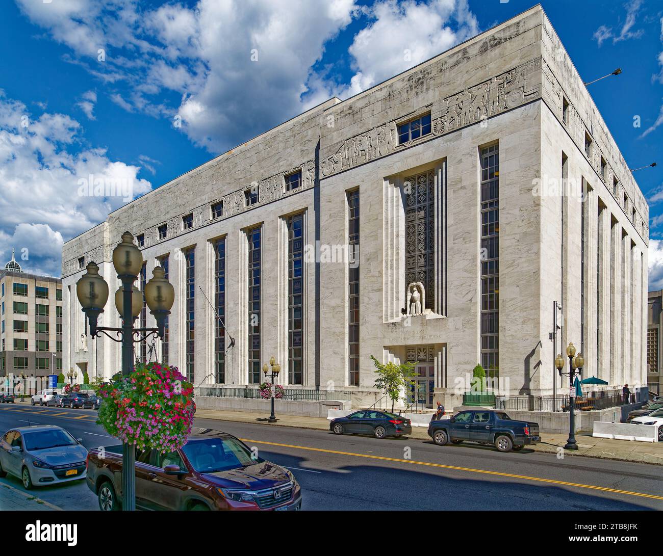Gander, Gander & Gander designed the 1934 U.S. Post Office Courthouse and Customshouse, now