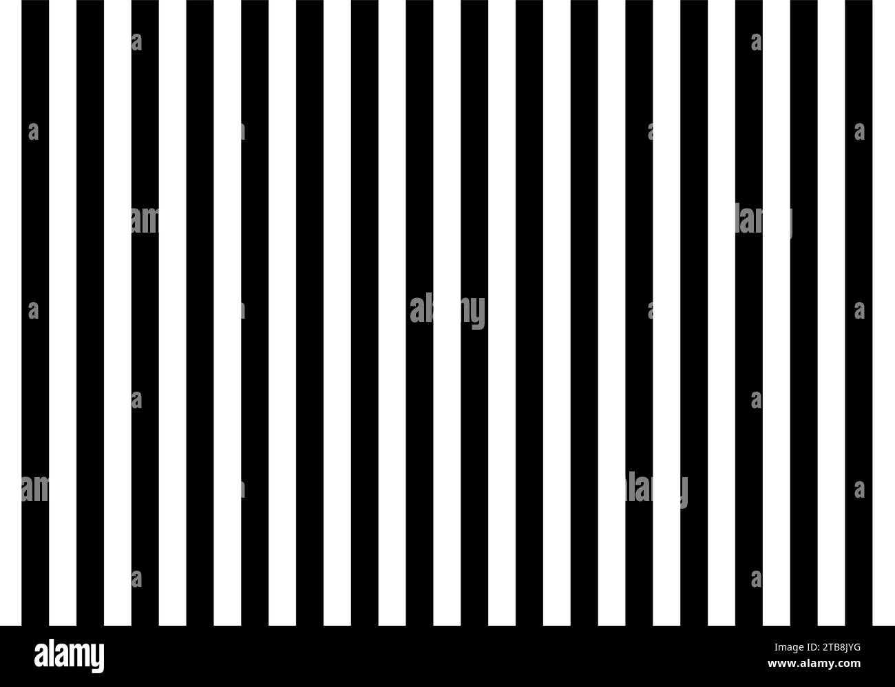 black and White Vertical striped canvas background . Full frame horizontal view suitable for