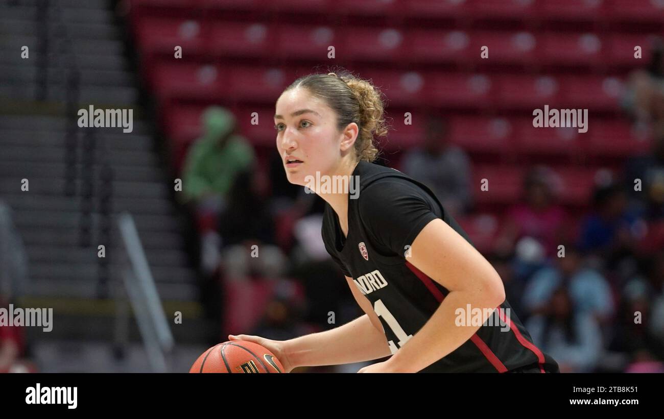 Stanford's Brooke Demetre during an NCAA basketball game on Friday, Dec ...