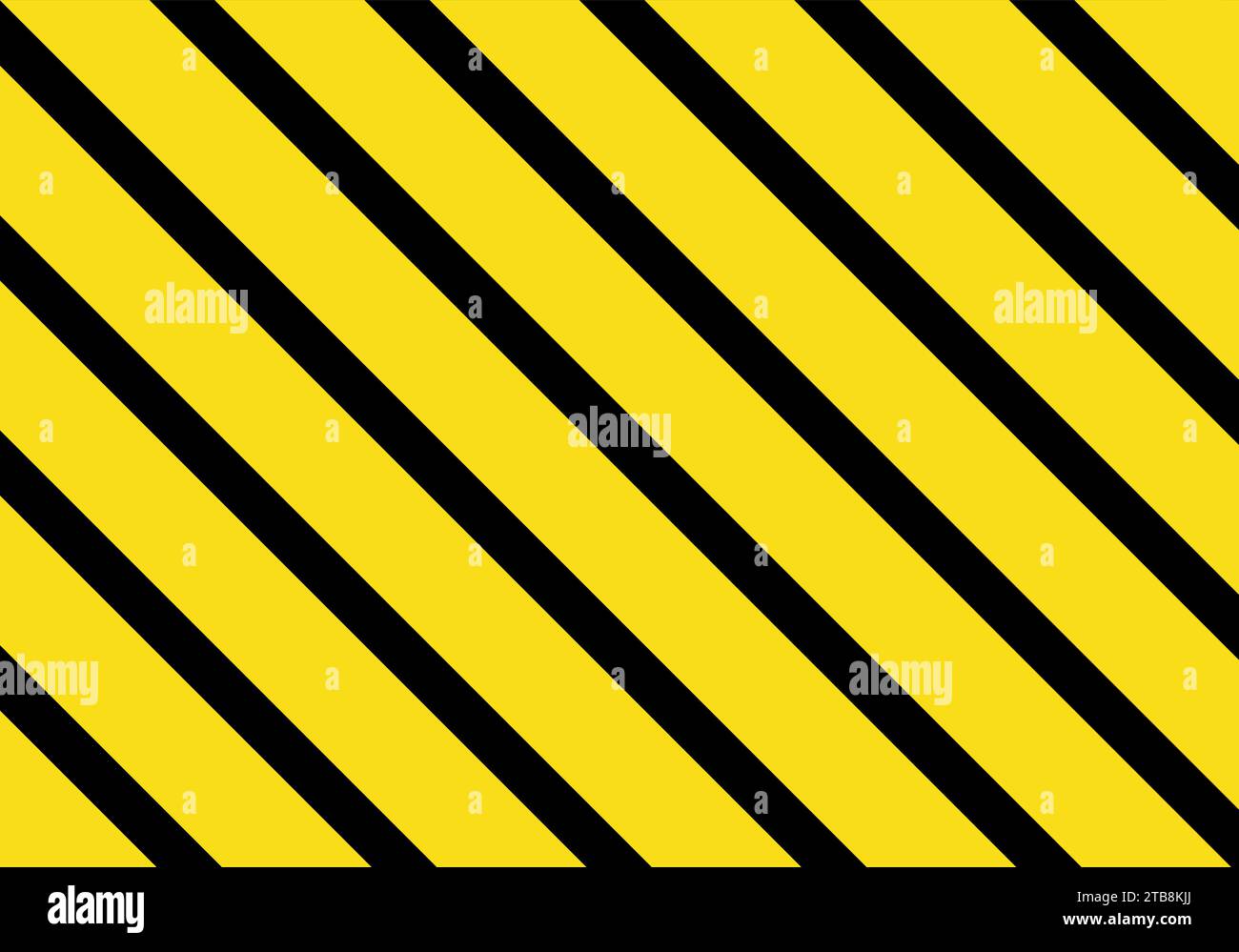 yellow hazard strips background Stock Vector