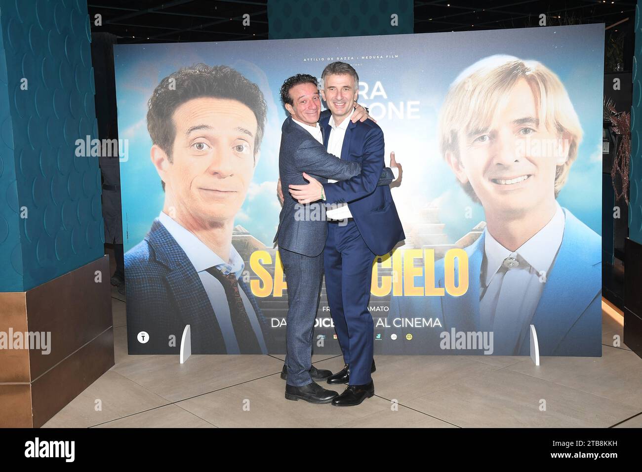 Rome, Italy. 05th Dec, 2023. Rome, Hotel Bernini Photocall of the film 'Santocielo', In the photo: Salvo Ficarra Valentino Picone Credit: Independent Photo Agency/Alamy Live News Stock Photo