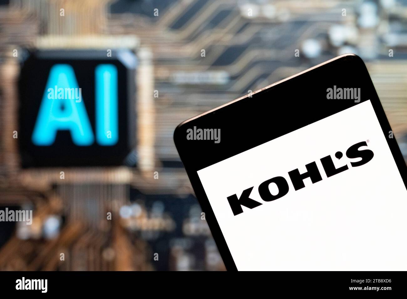 In this photo illustration, the American department store retailing ...