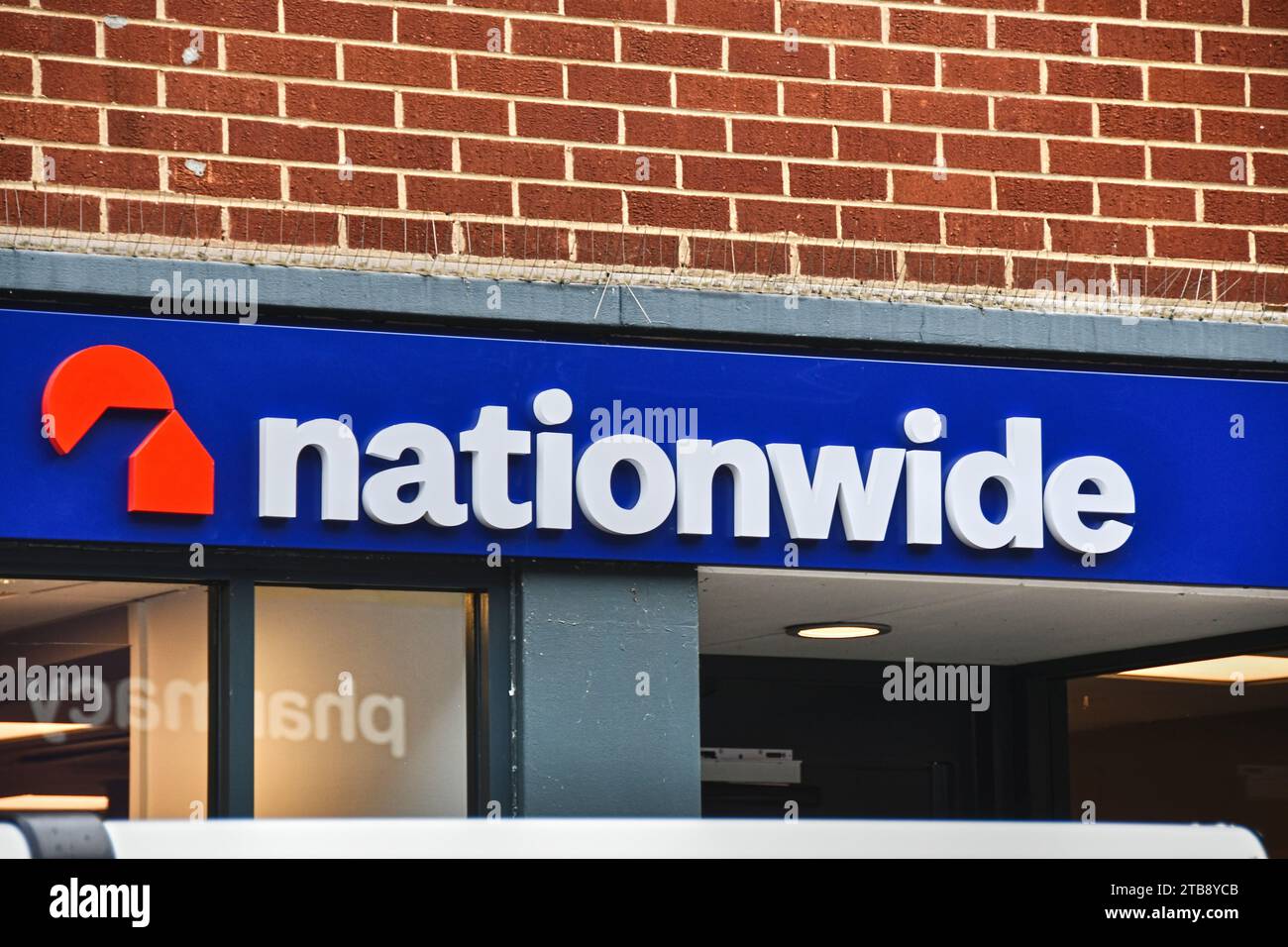 Nationwide Building Society in Huntington town centre Stock Photo Alamy