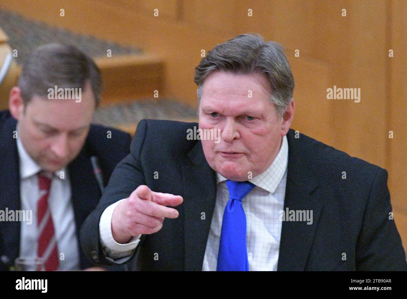 Edinburgh Scotland, UK 05 December 2023. Stephen Kerr MSP at the