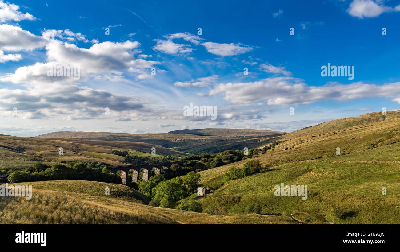 The Dent Head Viaduct on the SettleCarlisle Railway near Cowgill in