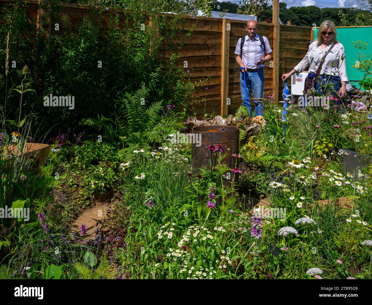 Elements urban terrace garden competition entry (herbaceous perennials