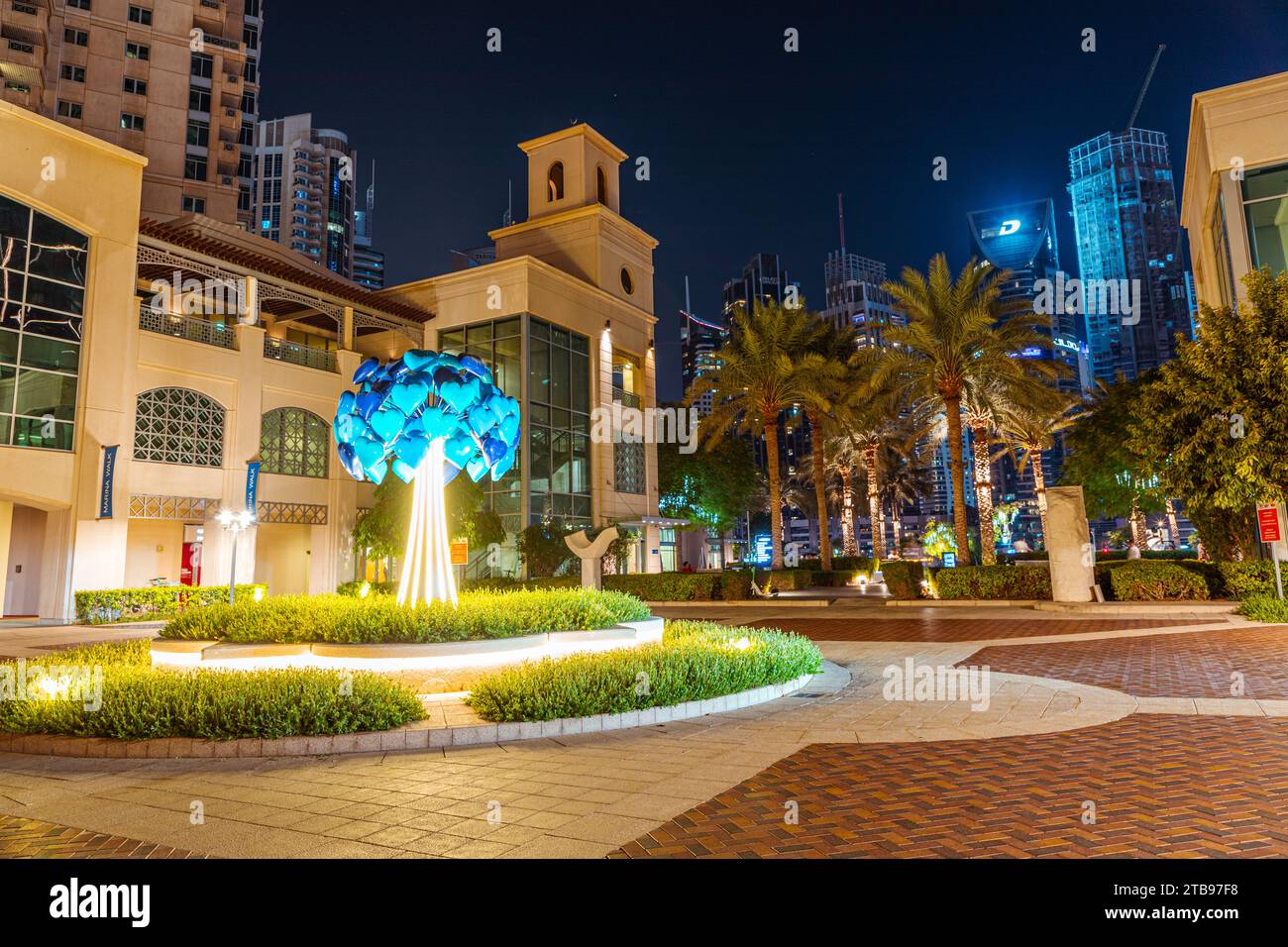 Dubai United Arab Emirates October 12 2023 Dubai Marina Walk At dubai-united-arab-emirates-october-12-2023-dubai-marina-walk-at