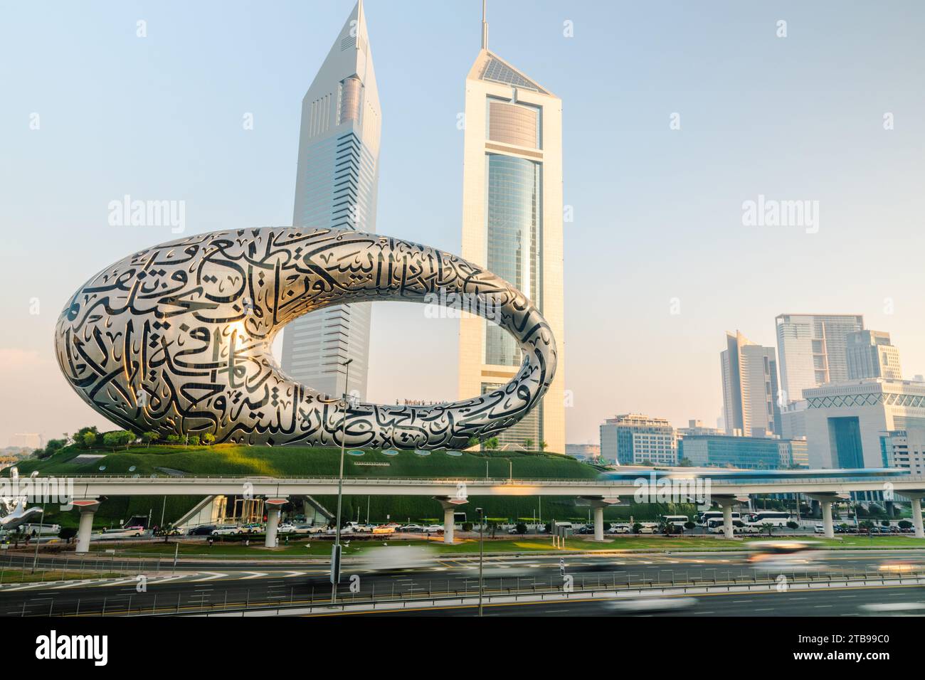 Dubai, United Arab Emirates - June 21, 2023: The Museum of the Future