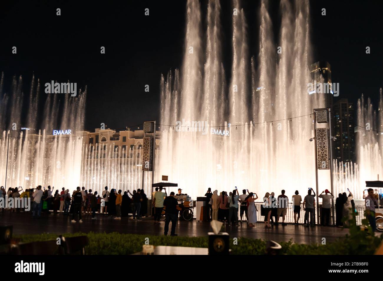 Dubai, United Arab Emirates June 21, 2023 The Dubai Fountain with