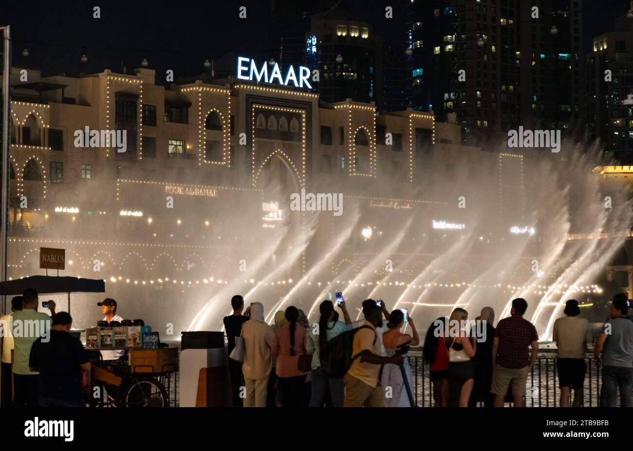 Dubai, United Arab Emirates June 21, 2023 The Dubai Fountain with