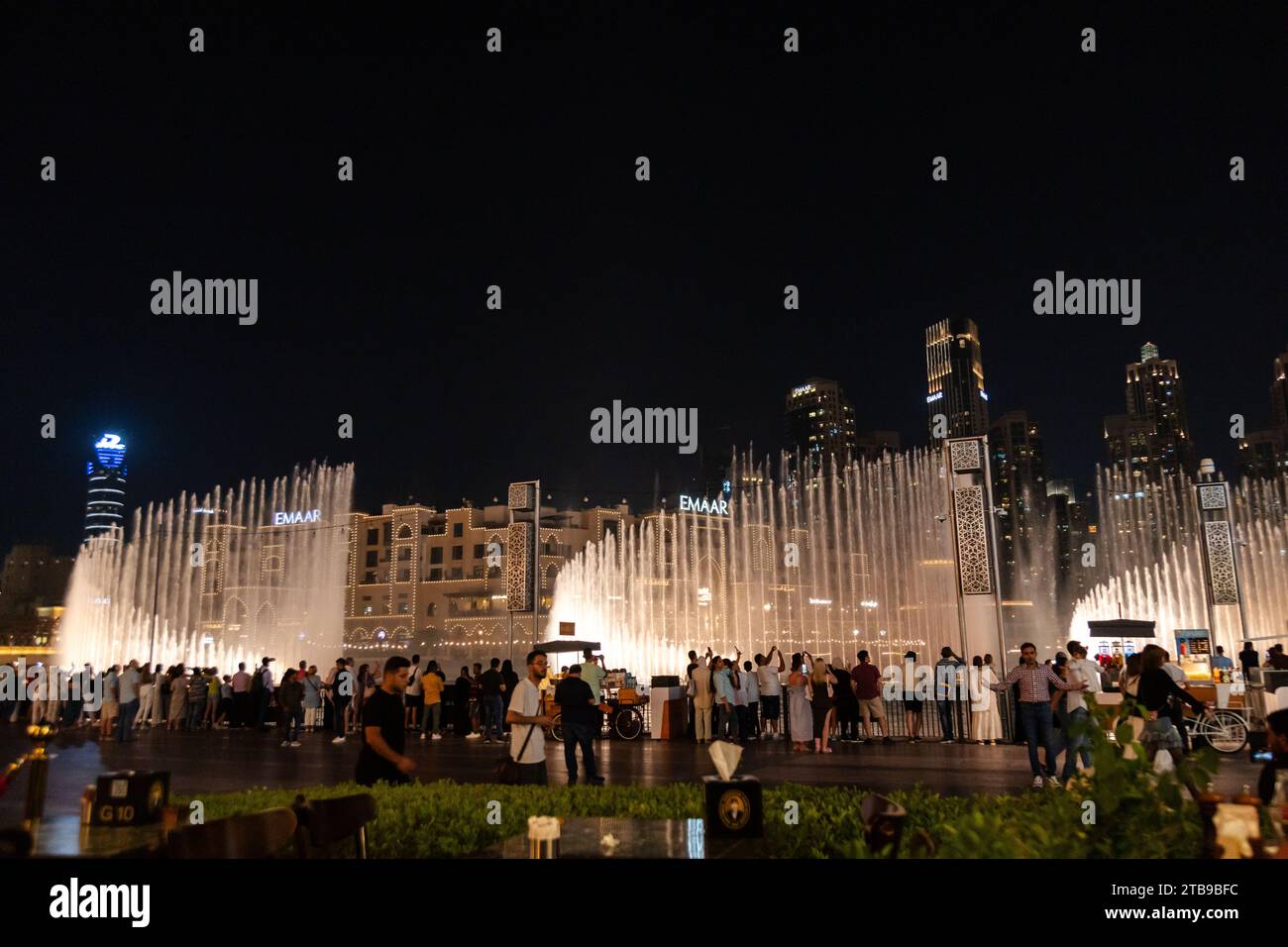 Dubai, United Arab Emirates June 21, 2023 The Dubai Fountain with