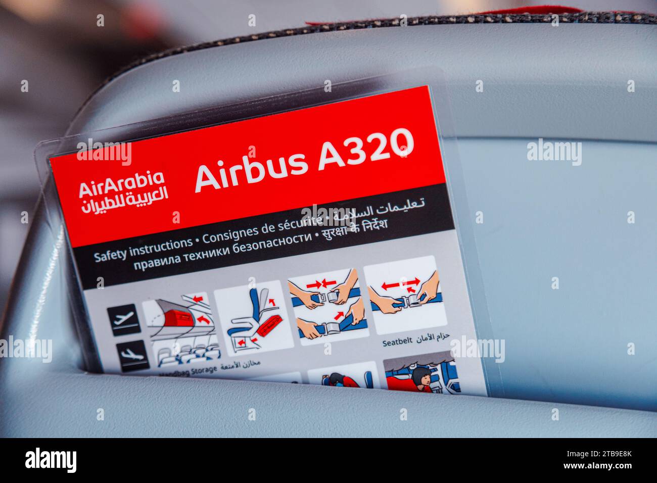 Dubai, United Arab Emirates June 21, 2023 Air Arabia airline safety