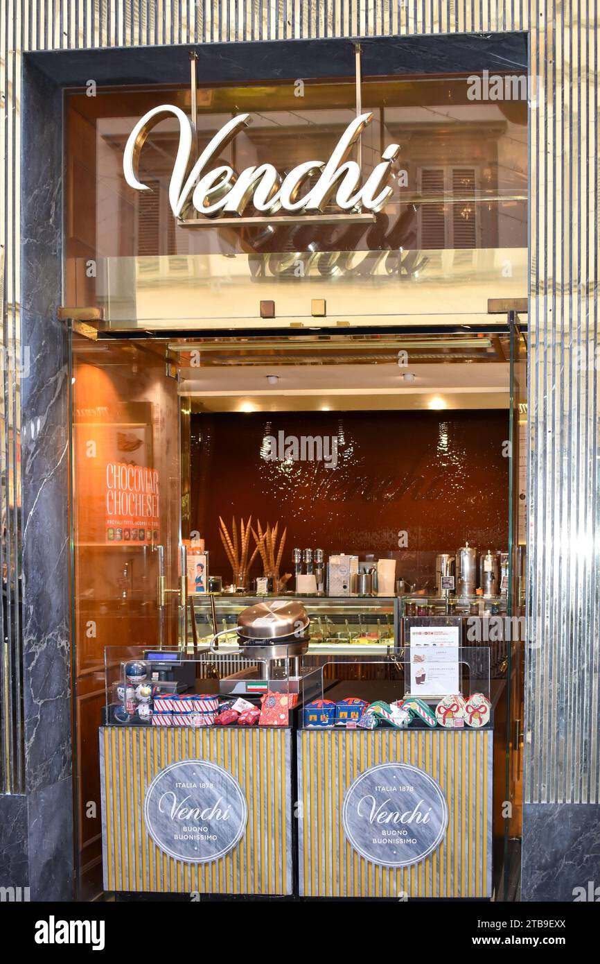 Venchi Store Venchi italian chocolate hi-res stock photography and images - Alamy