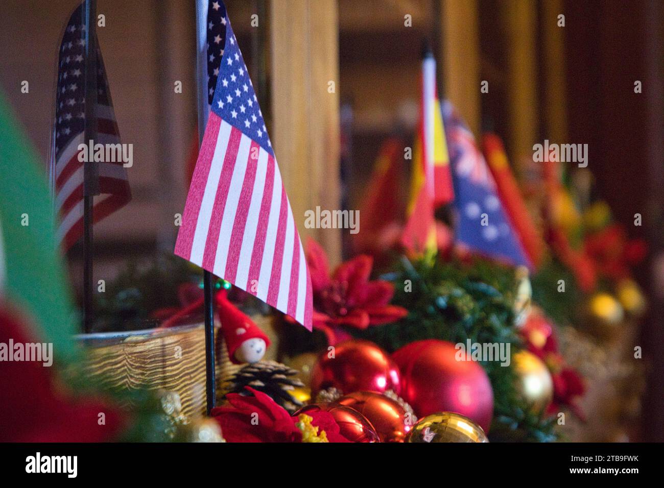 Christmas Decorations 2023 Stock Photo Alamy
