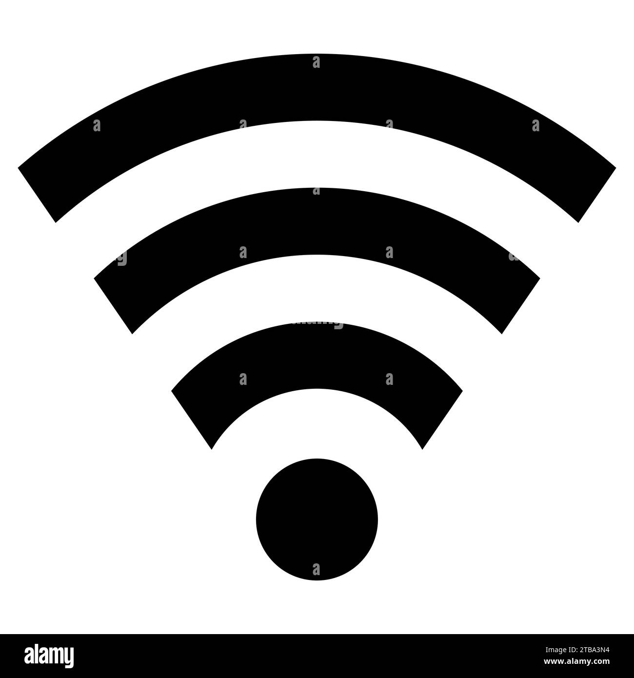wireless network wi-fi icon vector illustration Stock Vector